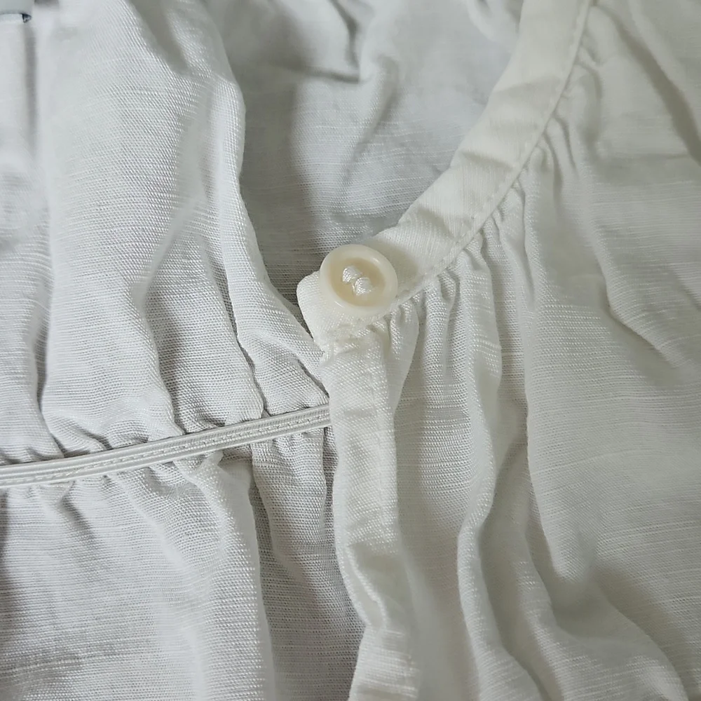 COS Oversized Gathered Mini Linen Blend  Small